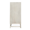 Adina White Washed Mango Wood 4-Door Cabinet