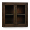 Bradley Oak 2-Door Cabinet 37" - Landmark Brown