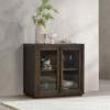 Bradley Oak 2-Door Cabinet 37" - Landmark Brown