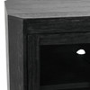 MacArthur 84" Reclaimed Oak 4-Door Cabinet in Antique Black