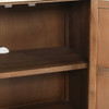 Adrian 103" Reclaimed Wood 4-Door Cabinet in Timeworn Cream