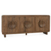 Valley Mango Wood 6-Door Buffet 86"