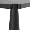 Austin Oak Wood Dining Table 102" in Ink Black