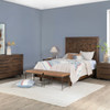 Jackson Acacia Wood King Platform Bed