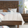 Jackson Acacia Wood California King Platform Bed