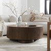 Runa Oak Round Coffee Table 42"