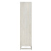 Adina White Washed Mango Wood Tall Cabinet 80"