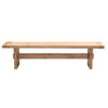 Flagstaff 74" Bench in Natural Distressed Oak
