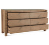 Flagstaff Dresser in Natural Distressed Oak 72"