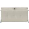 Cubed Full Size Sleeper Sofa Bed With Chrome legs