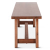 Savannah 80" Acacia Wood Dining Bench Cinnamon Brown