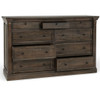 Adelaide 9-Drawer Mango Wood Dresser 70"