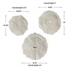 Uttermost Ocean Gems Coral Wall Decor, Set/3