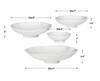Uttermost Lucky Coins White Metal Wall Bowls, S/4