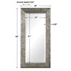 Uttermost Maeona Metallic Silver Mirror