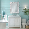 Uttermost Sea Coral Coastal Mirror