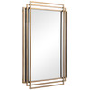 Uttermost Amherst Brushed Gold Mirror