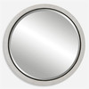 Uttermost Granada Whitewash Round Mirror