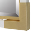 Uttermost Malik White & Gold Mirror