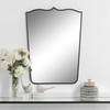 Uttermost Tiara Curved Iron Mirror Uttermost Tiara Curved Iron Mirror