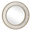 Uttermost Denali Textured Glass Round Mirror Uttermost Denali Textured Glass Round Mirror