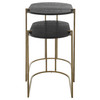 Uttermost Aztec Wood Nesting Tables, Set/2