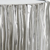 Uttermost Echo Modern Nickel Drink Table