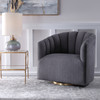 Uttermost Cuthbert Modern Swivel Chair