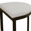 Uttermost Ivanna Black Iron Counter Stool Uttermost Ivanna Black Iron Counter Stool