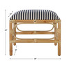 Uttermost Laguna Small Striped Bench