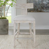 Uttermost Idris White Counter Stool Uttermost Idris White Counter Stool