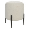 Uttermost Arles White Shearling Ottoman Uttermost Arles White Shearling Ottoman