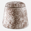 Uttermost Gumdrop Cow Hide Ottoman