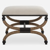 Uttermost Icaria Upholstered Small Bench