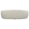 Uttermost Capra Art Deco White Sofa