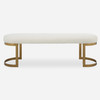 Uttermost Infinity Gold Bench