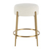 Uttermost Arles Brass Counter Stool