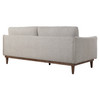 Uttermost Freefall Gray Ceruse Sofa