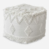 Uttermost Uriah Ivory Pouf