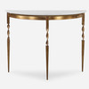 Uttermost Imelda Demilune Console Table