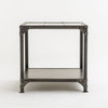 Element  Antique Finish End Table