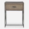 Uttermost Cartwright Gray Side Table