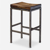 Uttermost Beck Industrial Bar Stool