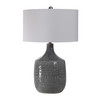 Uttermost Felipe Distressed Gray Table Lamp