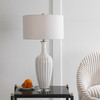 Uttermost Strauss White Ceramic Table Lamp
