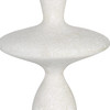 Uttermost Inverse White Marble Table Lamp