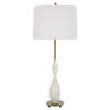 Uttermost Annora Glossy White Table Lamp