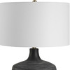 Uttermost Graphite Ribbed Table Lamp