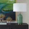 Uttermost Bixby Green Table Lamp