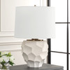 Uttermost On Edge Chalk White Table Lamp